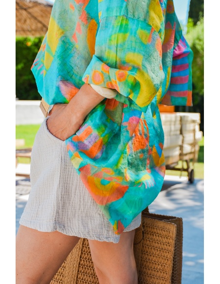 beautiful mode CEINTU MASTIC SHORTS FEMME