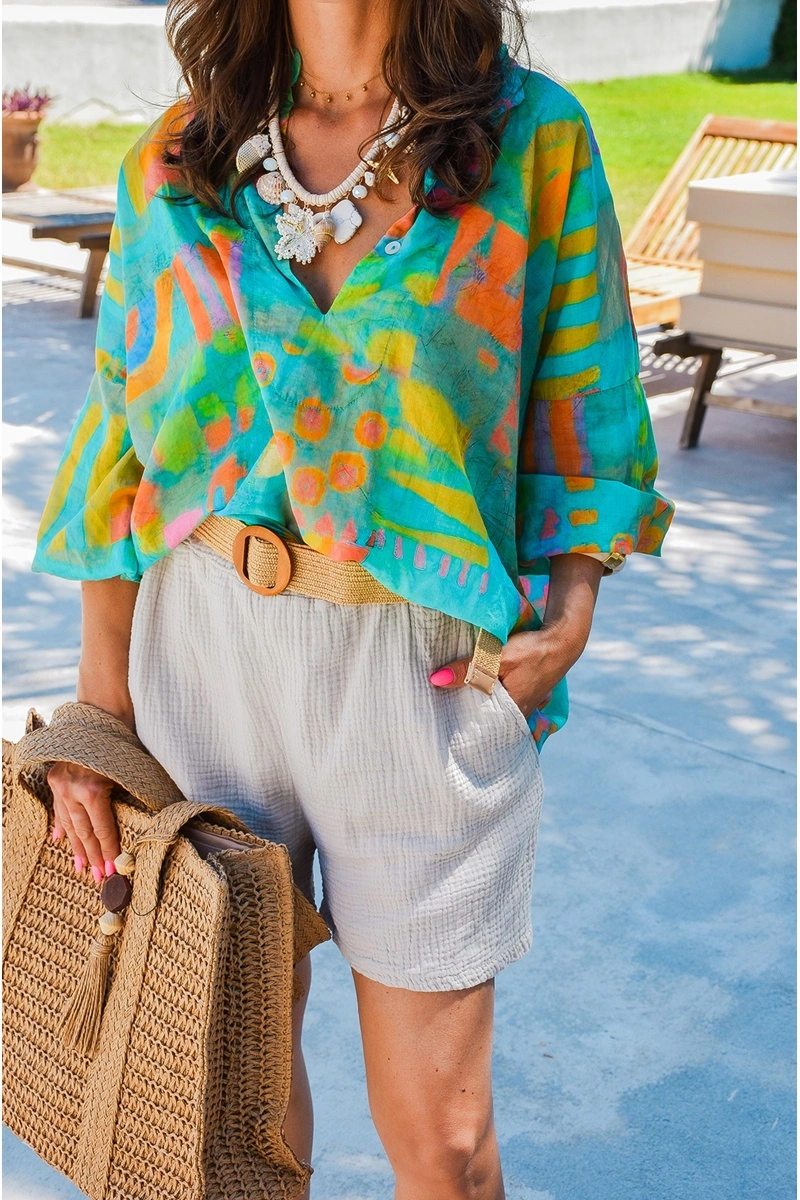 beautiful mode CEINTU MASTIC SHORTS FEMME