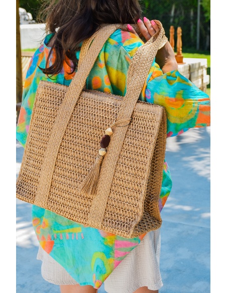 trendy bag BOIS TAUPE SAC FEMME