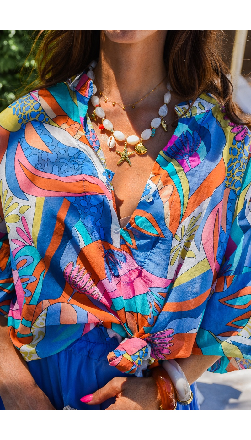 Blouse Marine Banditas MIRABOLA