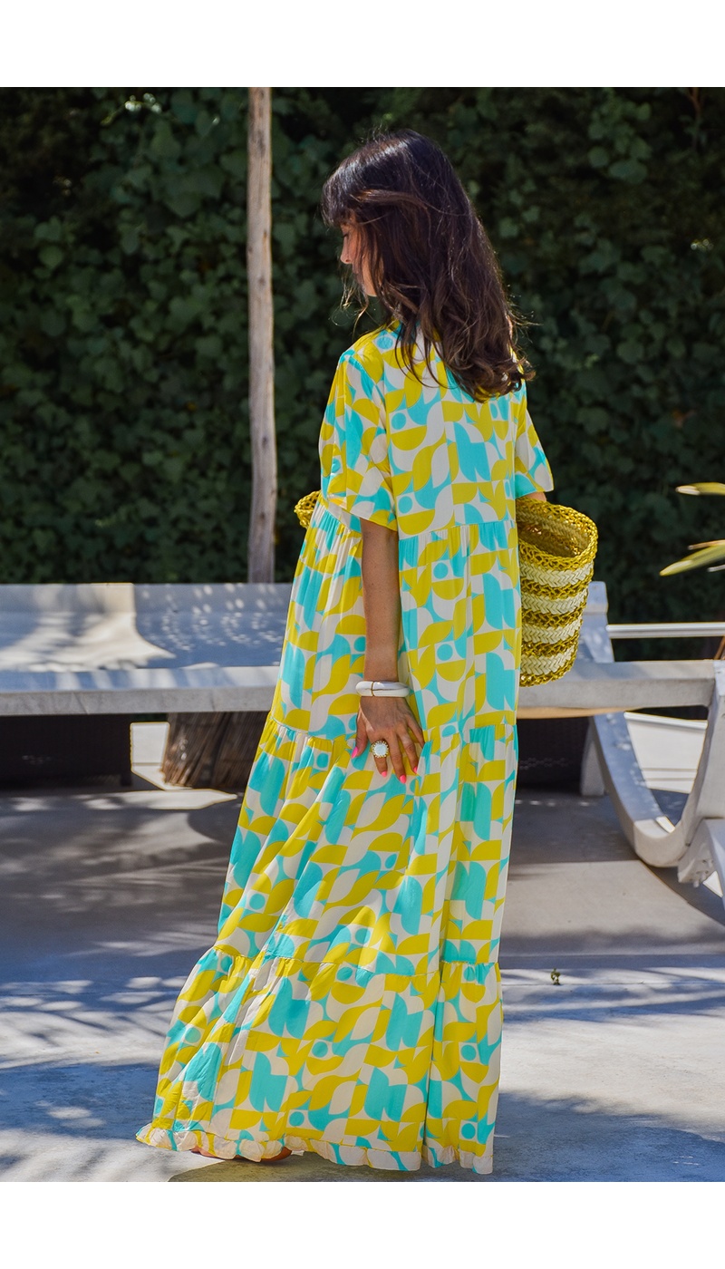 Robe Jaune Banditas ALINA