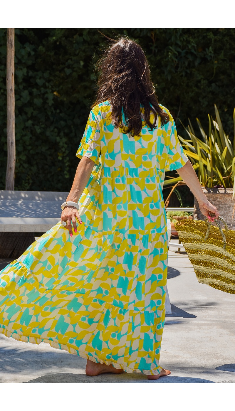 Robe Jaune Banditas ALINA