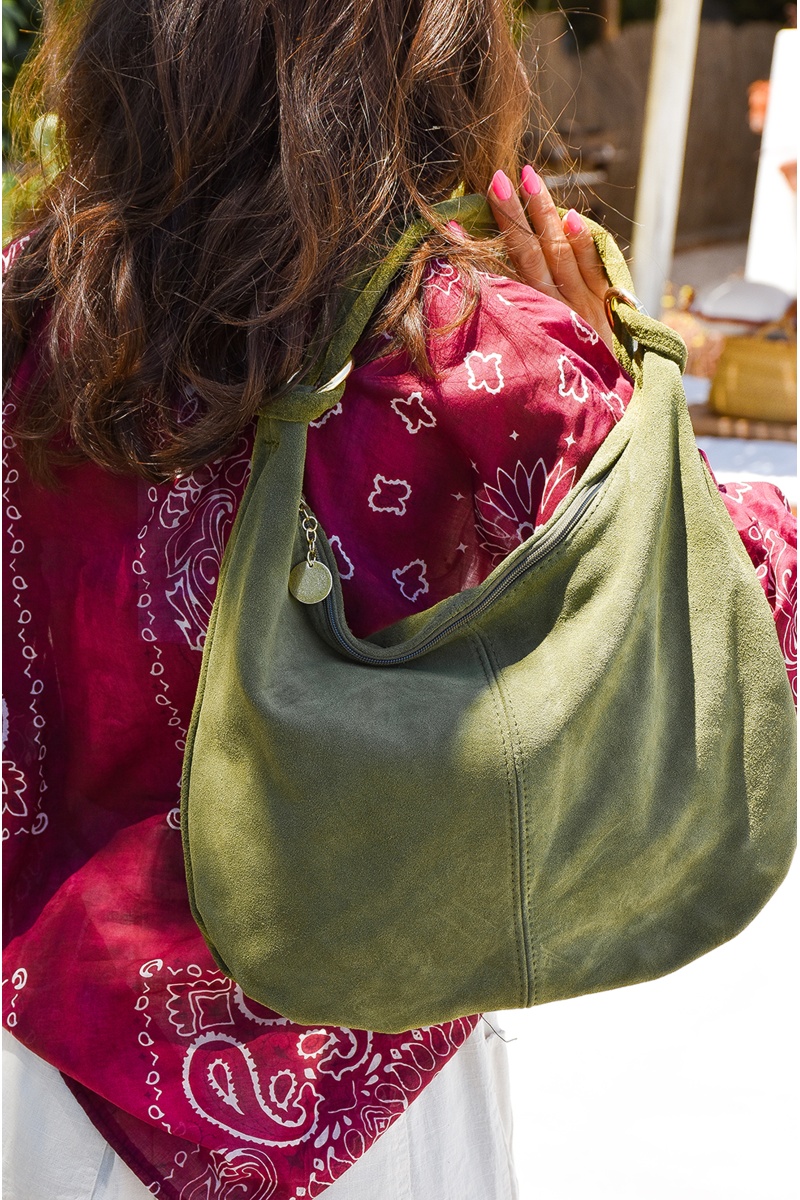 FLORA AND GEAN IMPORT  KAKI SAC FEMME