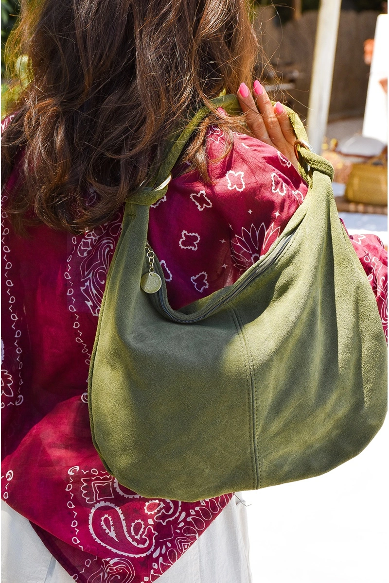 FLORA AND GEAN IMPORT  KAKI SAC FEMME