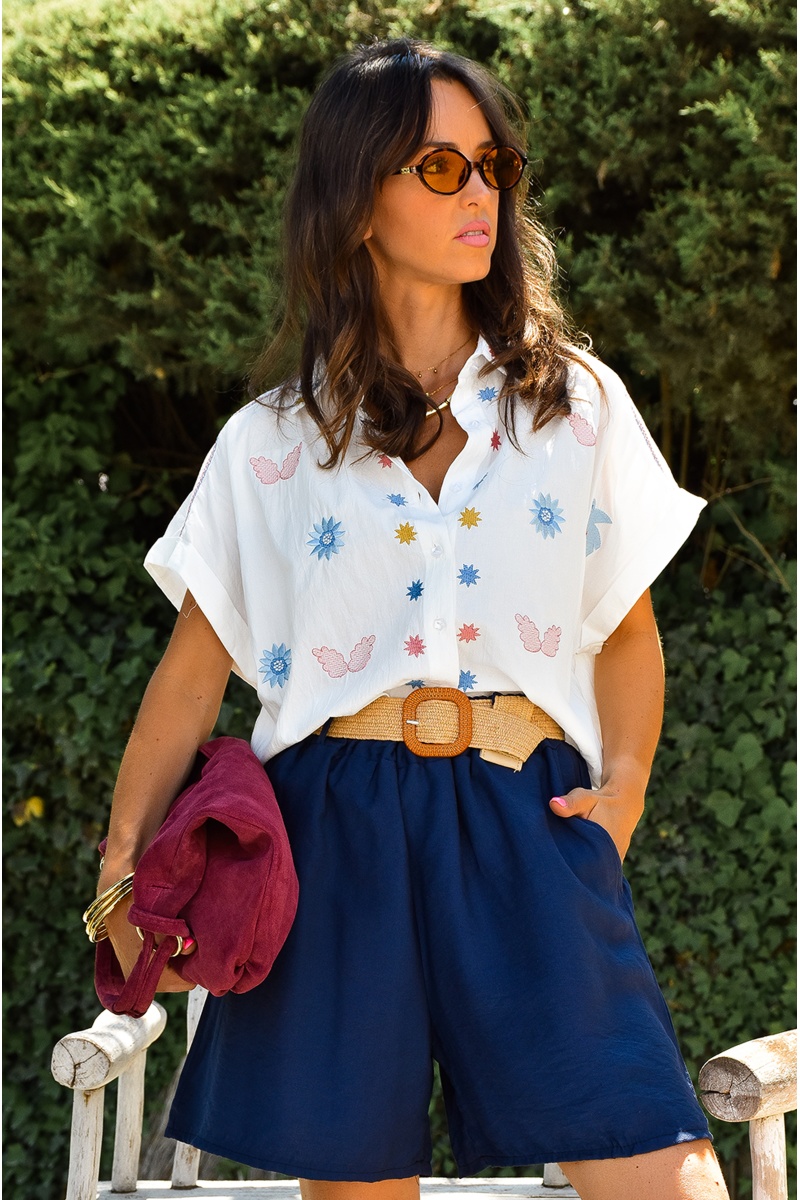 beautiful mode CEINTU MARINE SHORTS FEMME 2