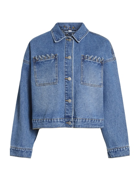 VILA A/S MEDIUM BLUE VESTES