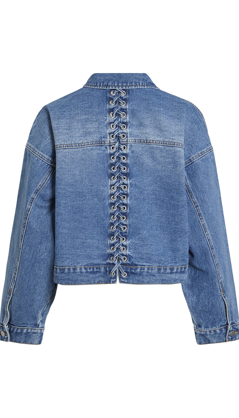 VILA A/S MEDIUM BLUE VESTES