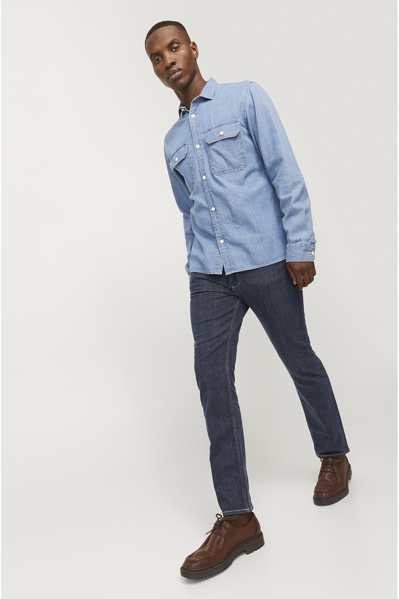 Jean Blue Denim JJICLARK Longueur 32 2