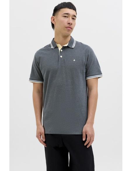 Camisa Polo Azul-Marinho JJEPAULOS Jack & Jones - 4 | TOPS
