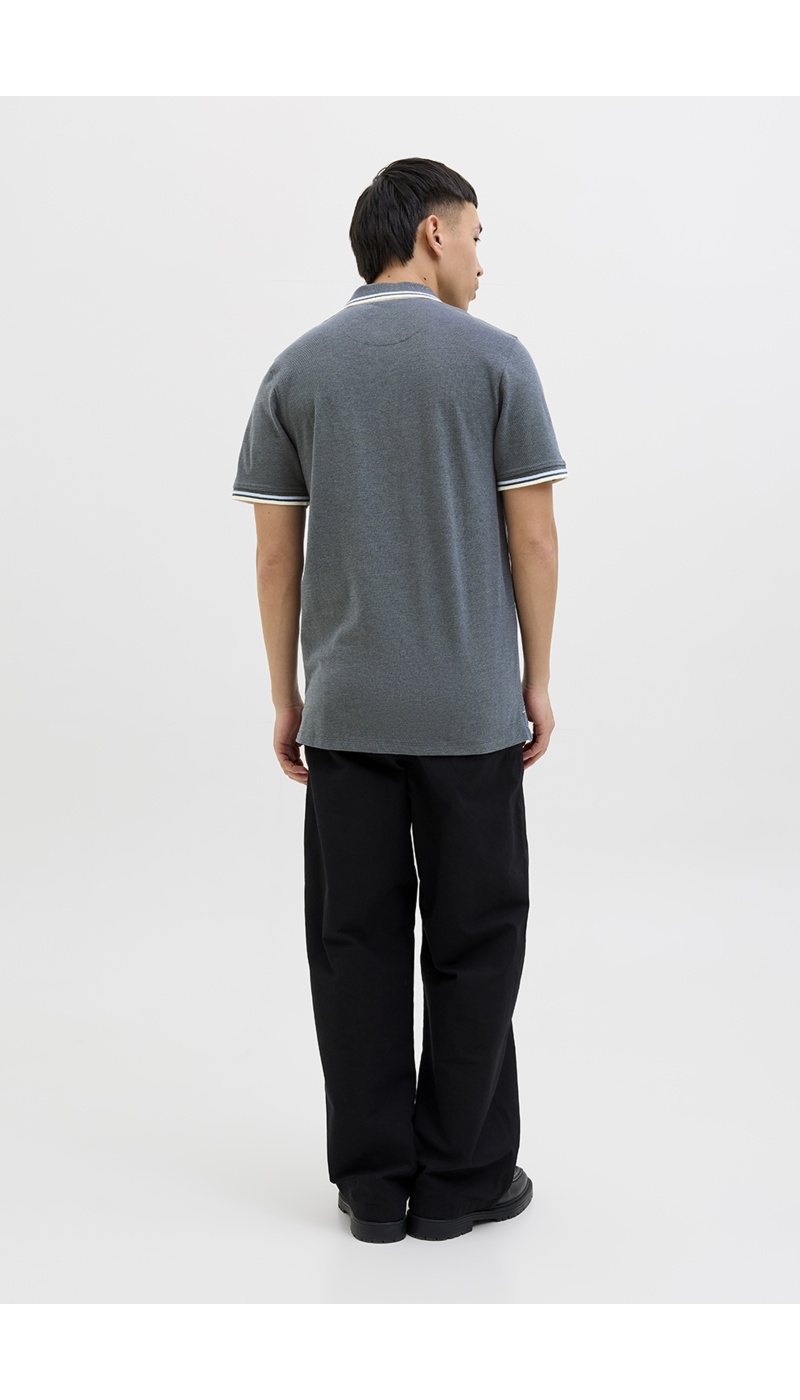 JJEPAULOS Navy Polo Shirt Jack&Jones - 2 | TOPS