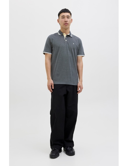 JJEPAULOS Marineblaues Poloshirt Jack&Jones - 1 | TOPS