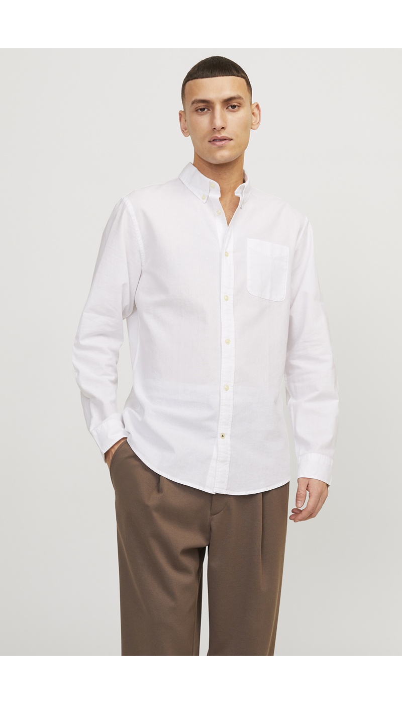 JACKandJONES  WHITE CHEMISES ML