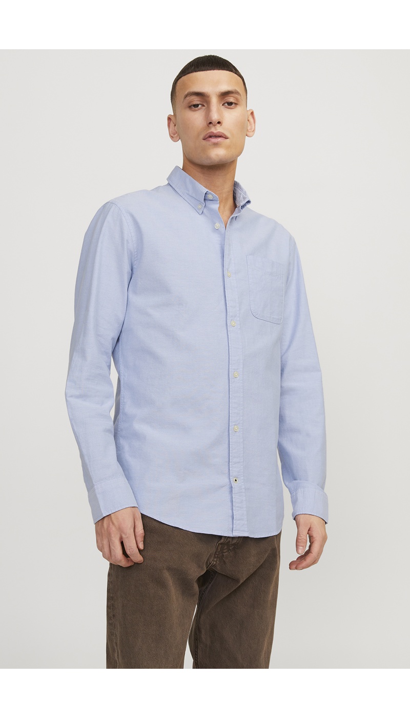 JACKandJONES CASHME BLUE CHEMISES ML