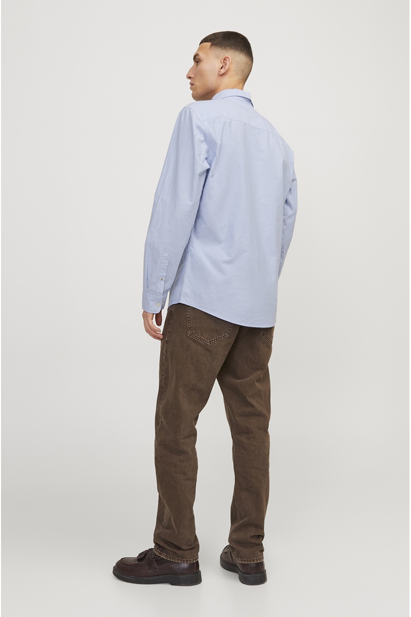Chemise Bleu Ciel JJEOXFORD 2