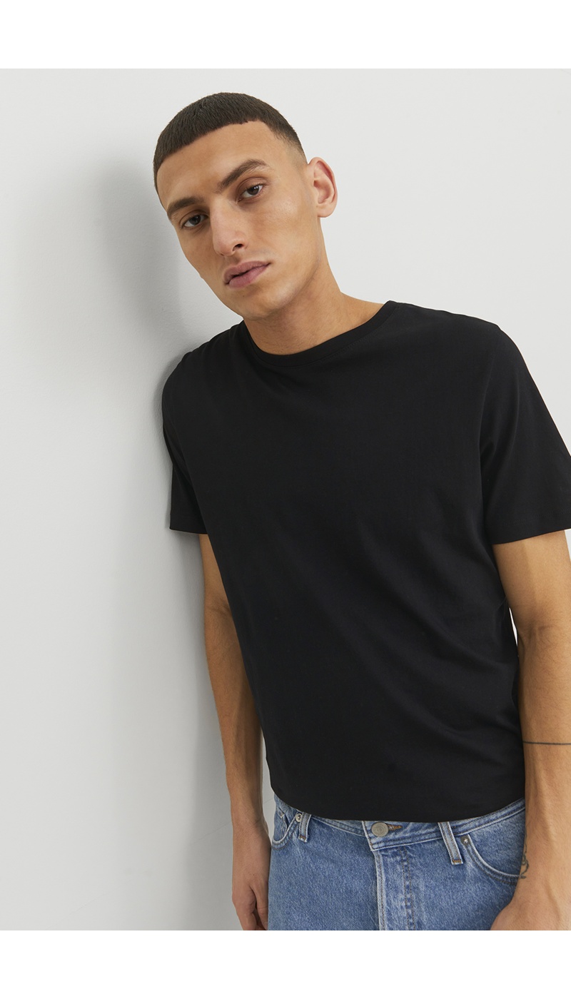 Camiseta Negra JJEORGANIC Jack&Jones - 4 | TOPS