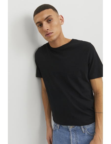 Camiseta Negra JJEORGANIC Jack&Jones - 4 | TOPS