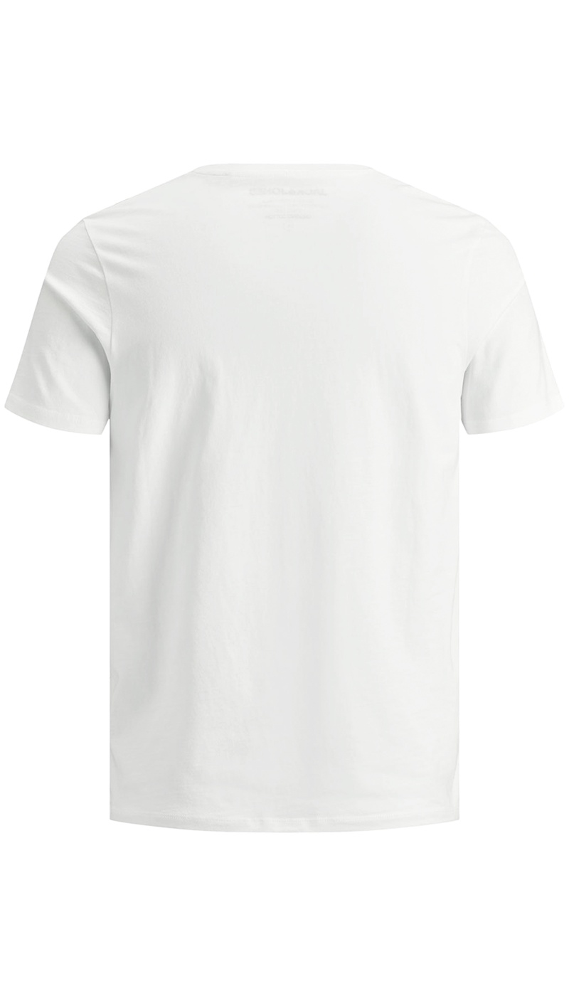 Camiseta Blanca JJEORGANIC Jack&Jones - 8 | TOPS