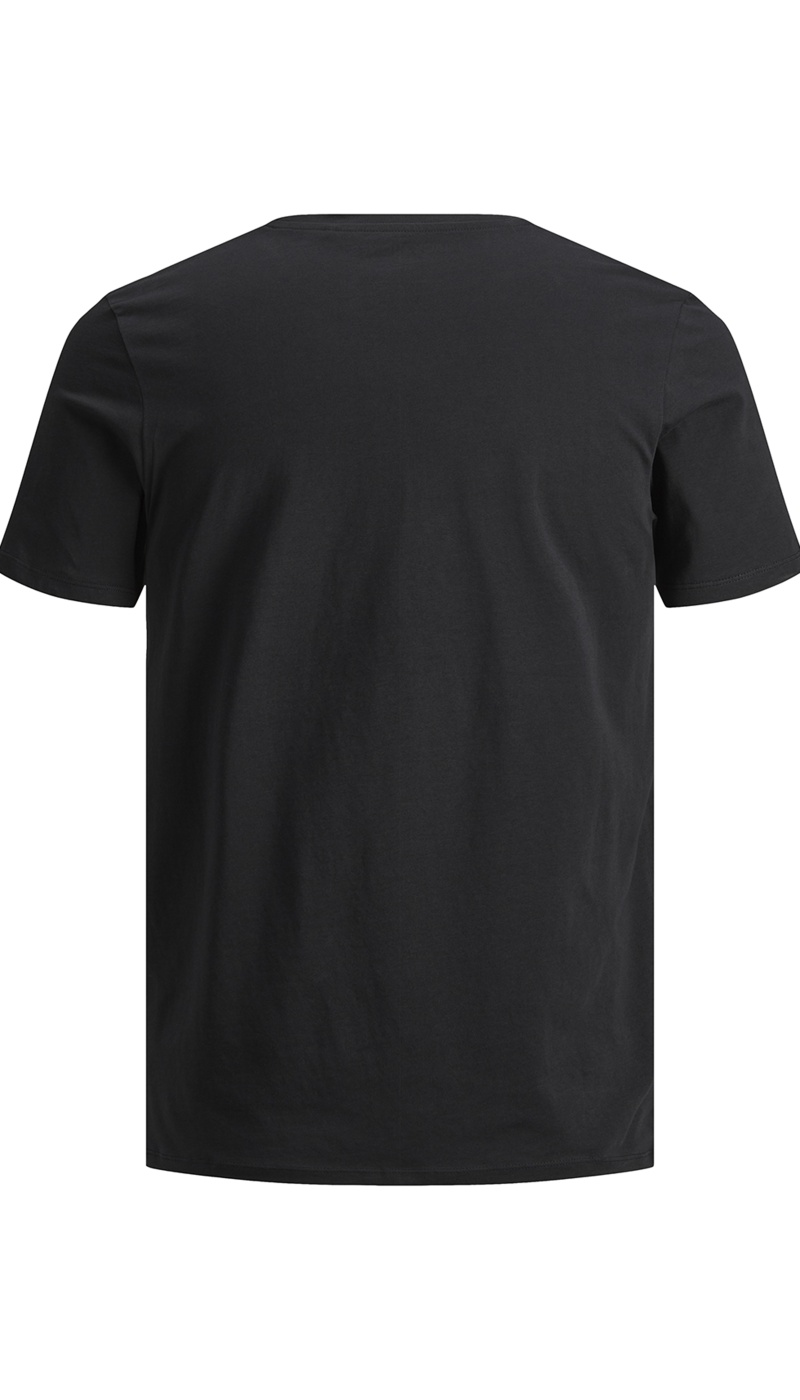 JJEORGANIC Jack&Jones Schwarzes T-Shirt - 8 | TOPS