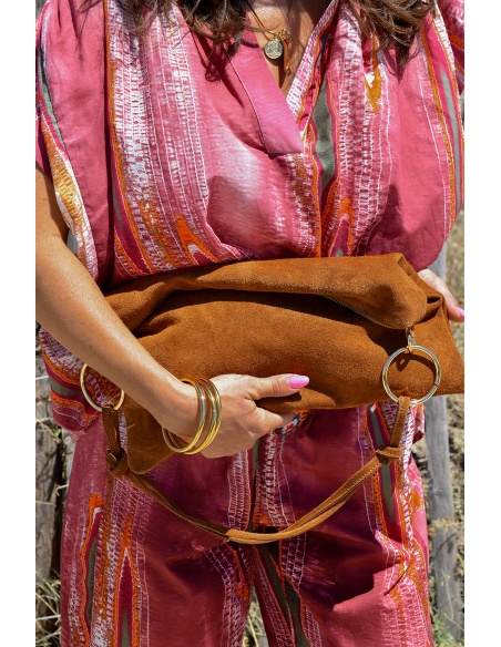 Sac Daim Camel CHARLES