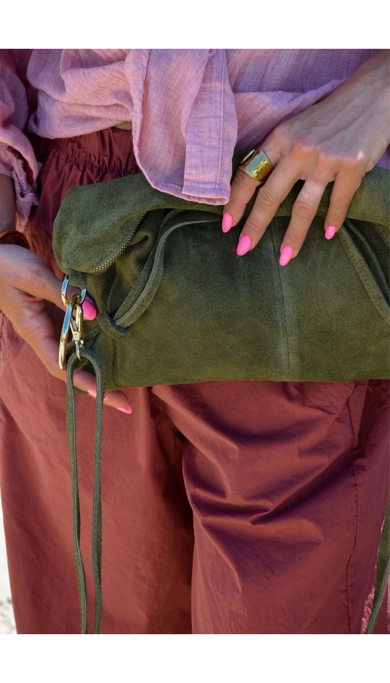 Sac Daim Kaki CHARLES