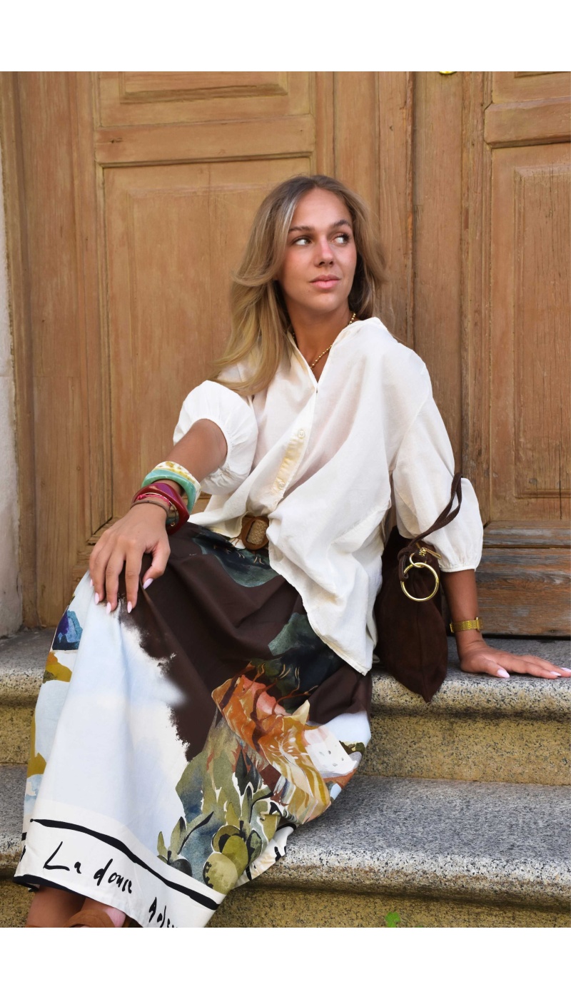 bhoeme desseny i creacio PAYSAG MARRON JUPES FEMME