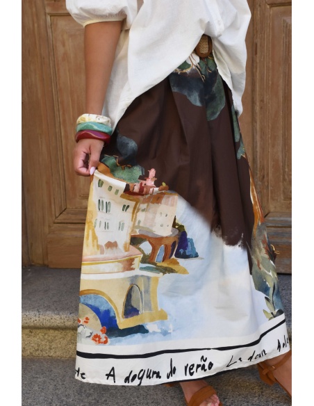 bhoeme desseny i creacio PAYSAG MARRON JUPES FEMME