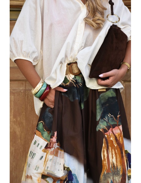 bhoeme desseny i creacio PAYSAG MARRON JUPES FEMME