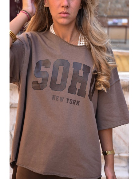 beautiful encounter s.l SOHO MARRON PULL FEMME