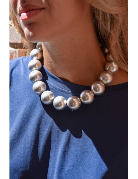 only one barcelona PERLE ARGENT COLLIERS
