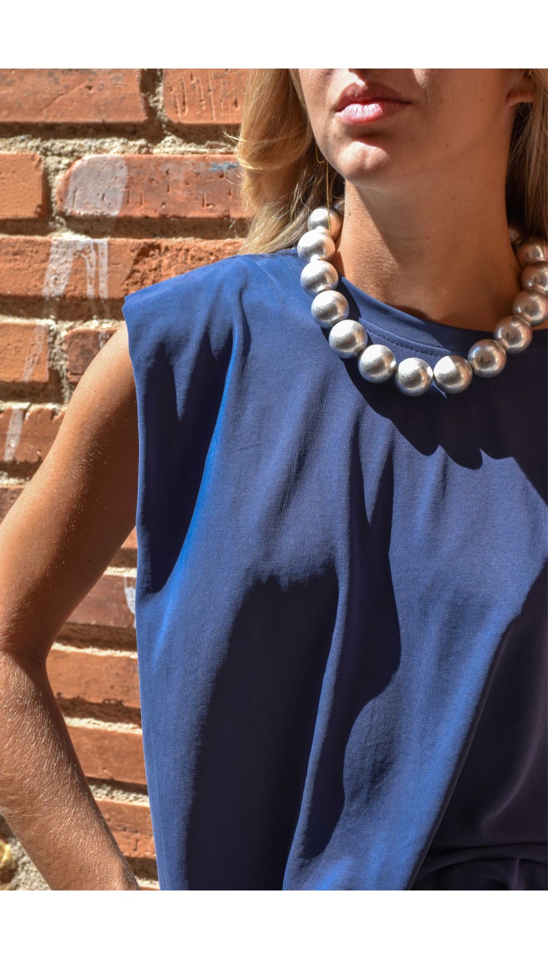 only one barcelona PERLE ARGENT COLLIERS
