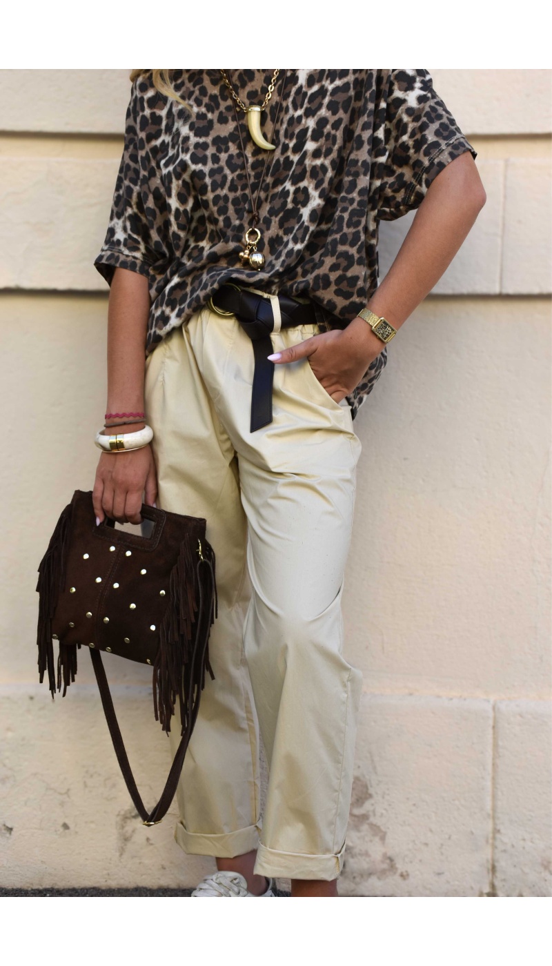 evelyn ashley CLOUTE CHOCO POCHETTE