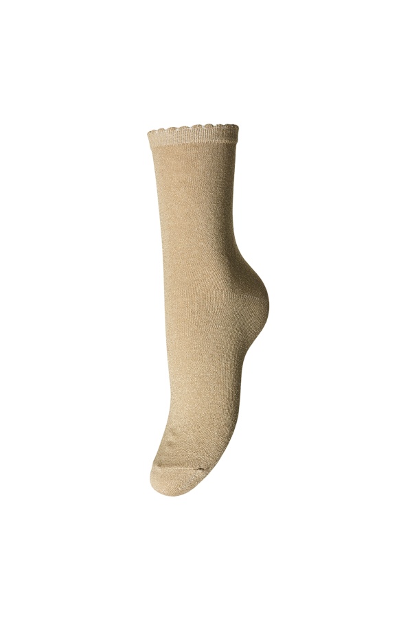 Calcetines Lentejuelas Beige SEBBY PIECES - 1 | ACCESORIOS