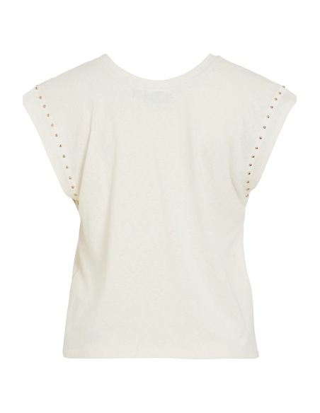 VILA A/S CLOUD DANCER T-SHIRTS MC