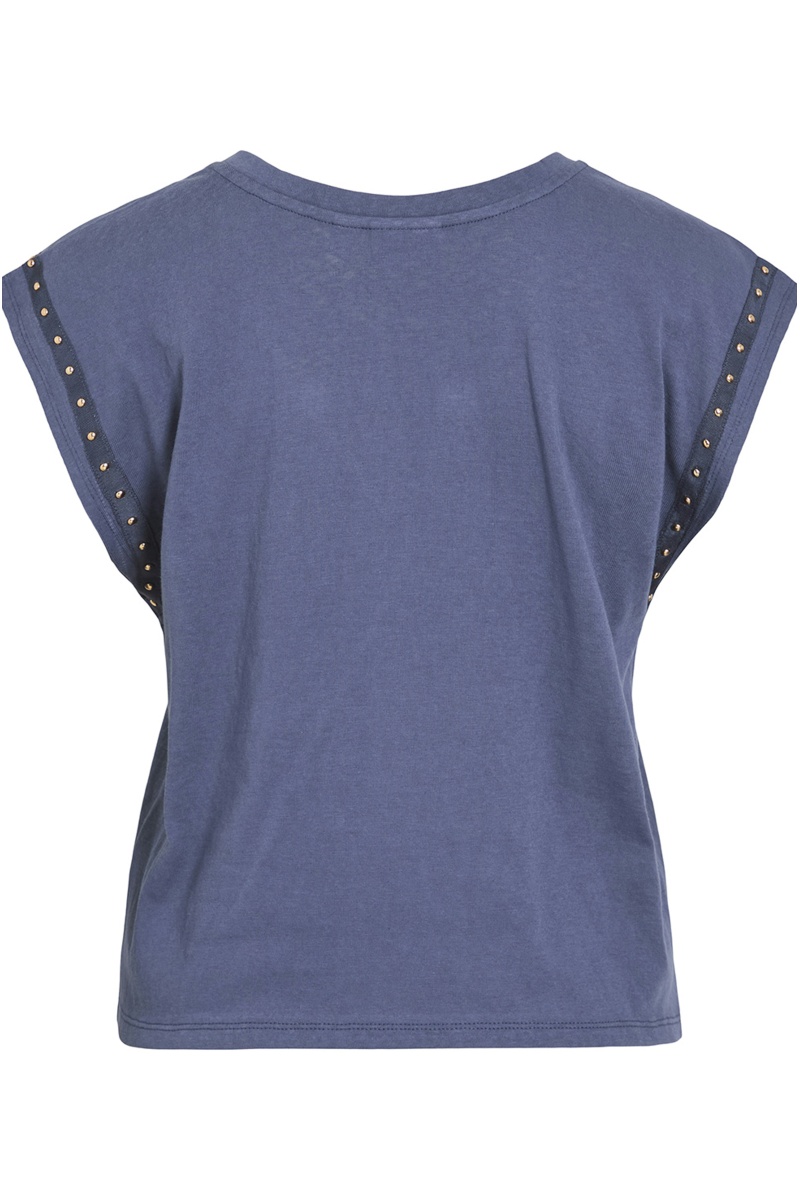 Tee Shirt Clouté Bleu VIMELSINA 2