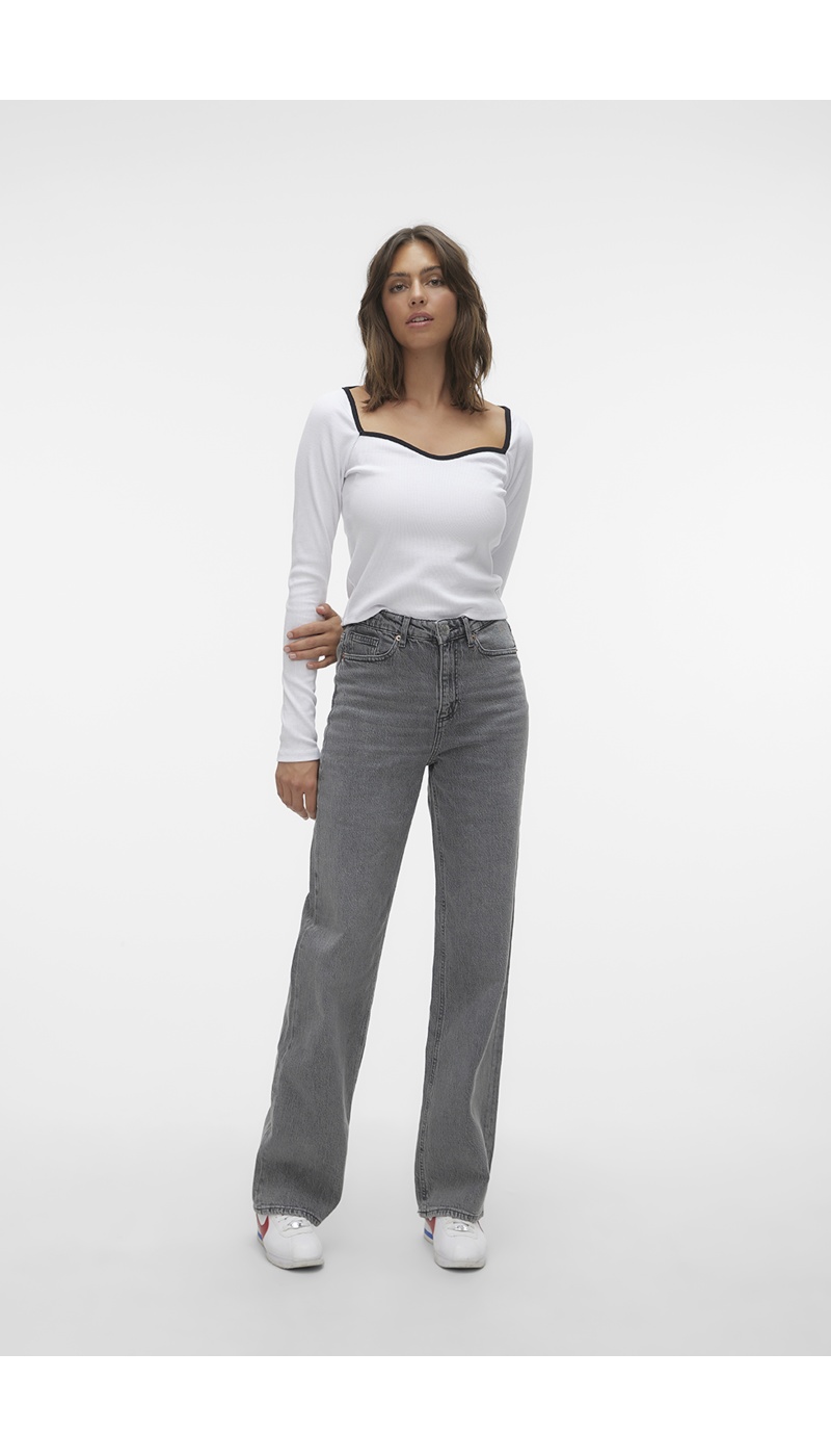 VERO MODA MEDIUM GREY JEANS