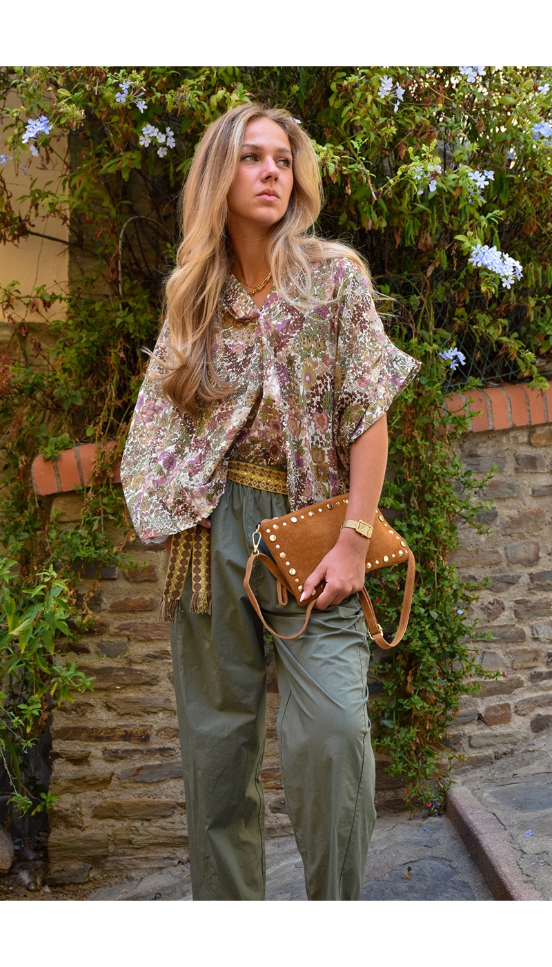 johanna toutoun  KAKI PANTALON FEMME
