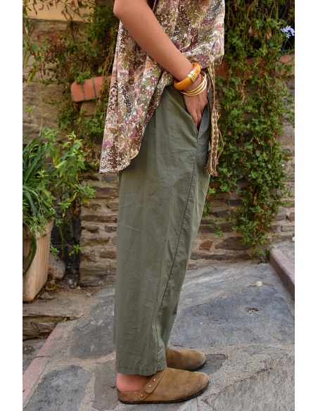 johanna toutoun  KAKI PANTALON FEMME