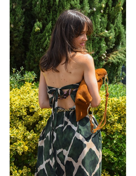 GARCONNE SARL TOPHA IMPRI VERT ROBES FEMME