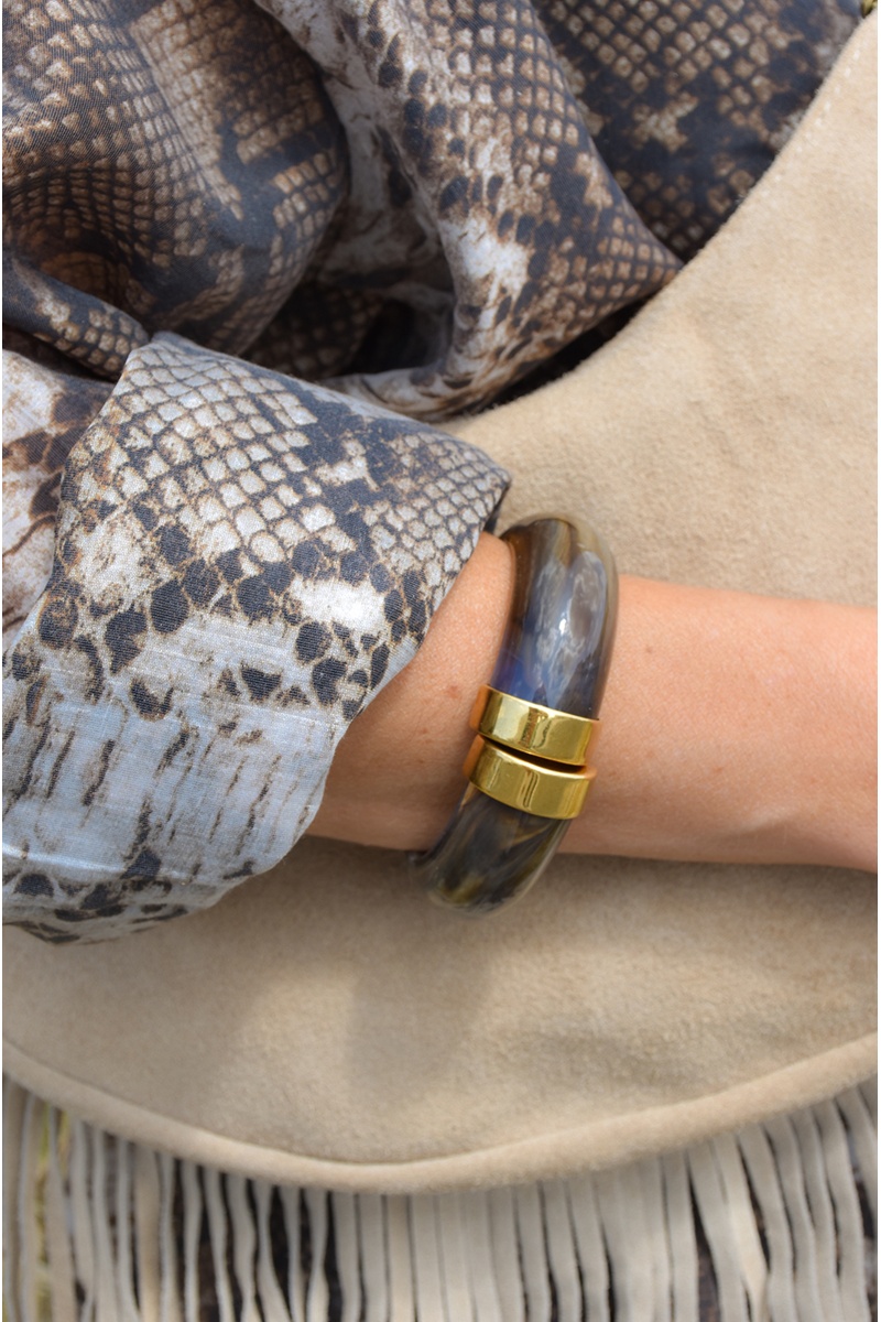 Jonc Tortoise Doré ALICIA 2