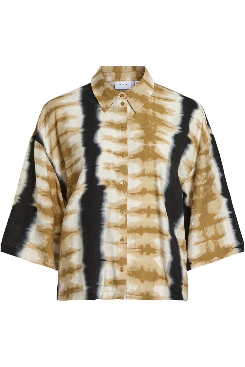 Chemise Imprime Camel VIWRINKLE