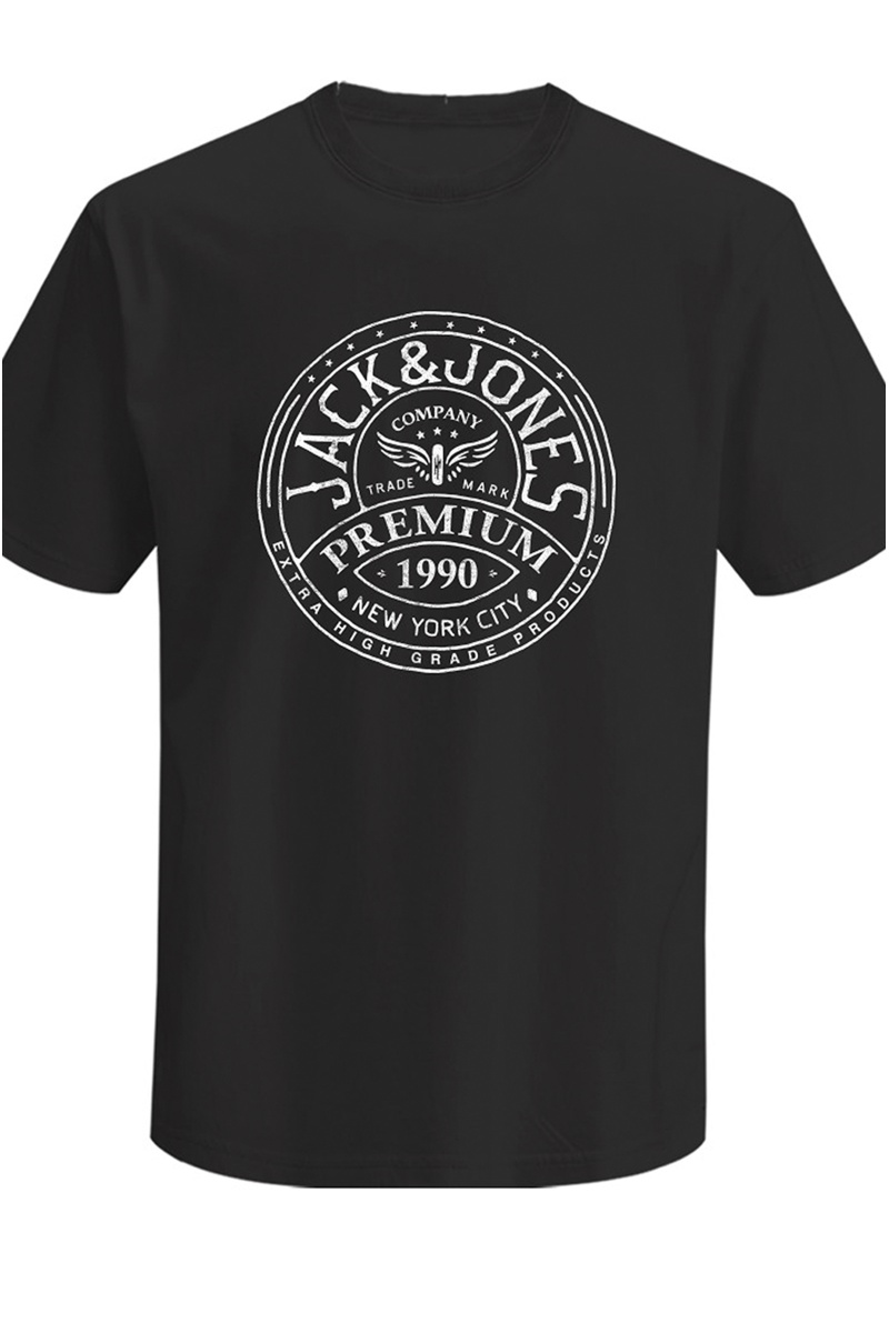 JACKandJONES  BLACK T-SHIRTS MC