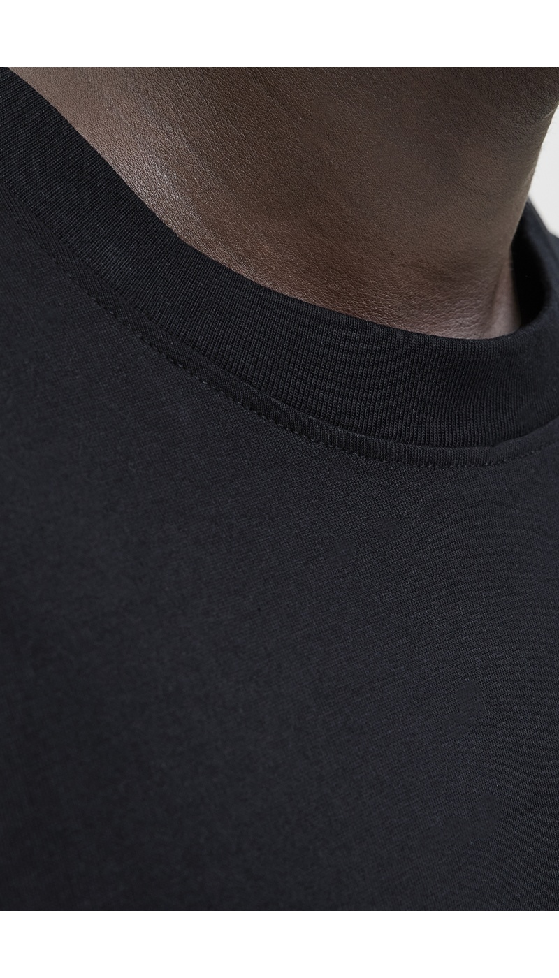 JACKandJONES  BLACK T-SHIRTS MC