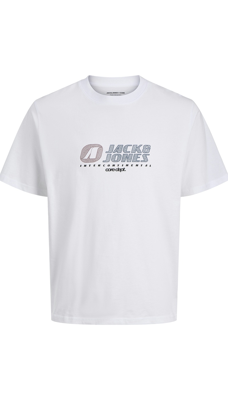 JACKandJONES BRIGHT WHITE T-SHIRTS MC