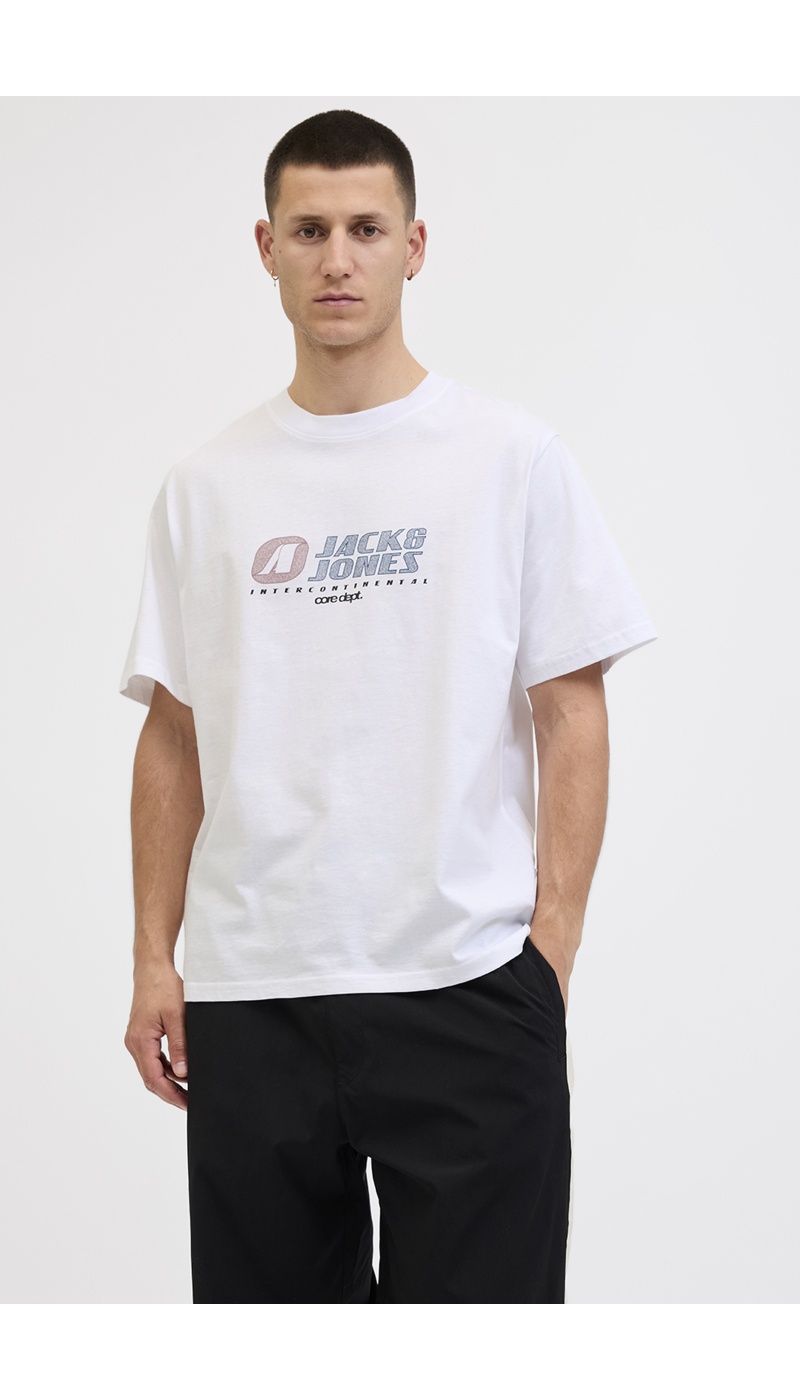 JACKandJONES BRIGHT WHITE T-SHIRTS MC