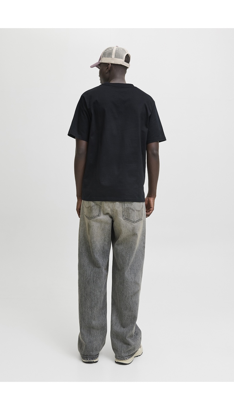 JACKandJONES  BLACK T-SHIRTS MC