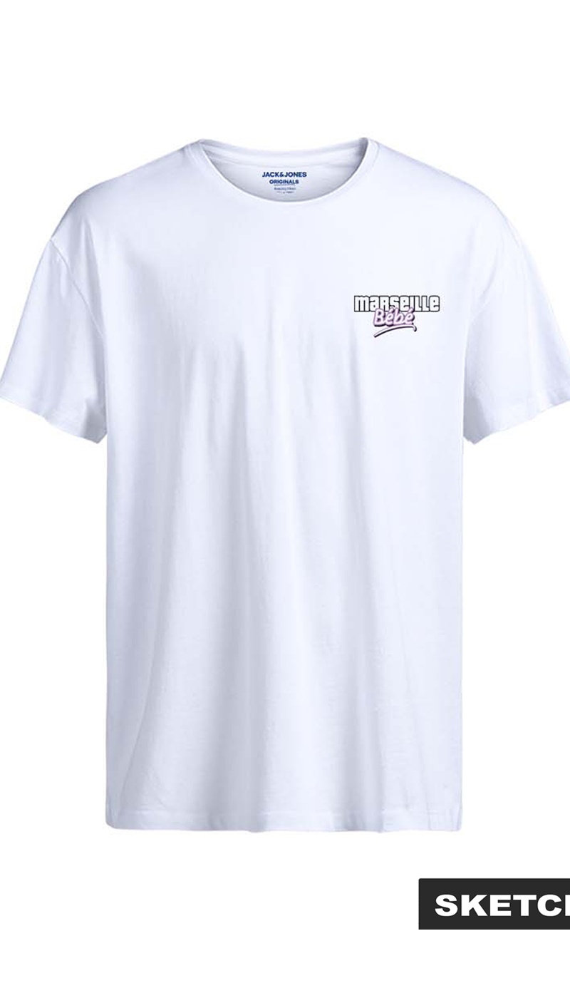 JACKandJONES COTTON 177627 T-SHIRTS MC