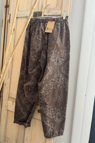 Pantalon Bandana Marron JINI  - 1 | BAS