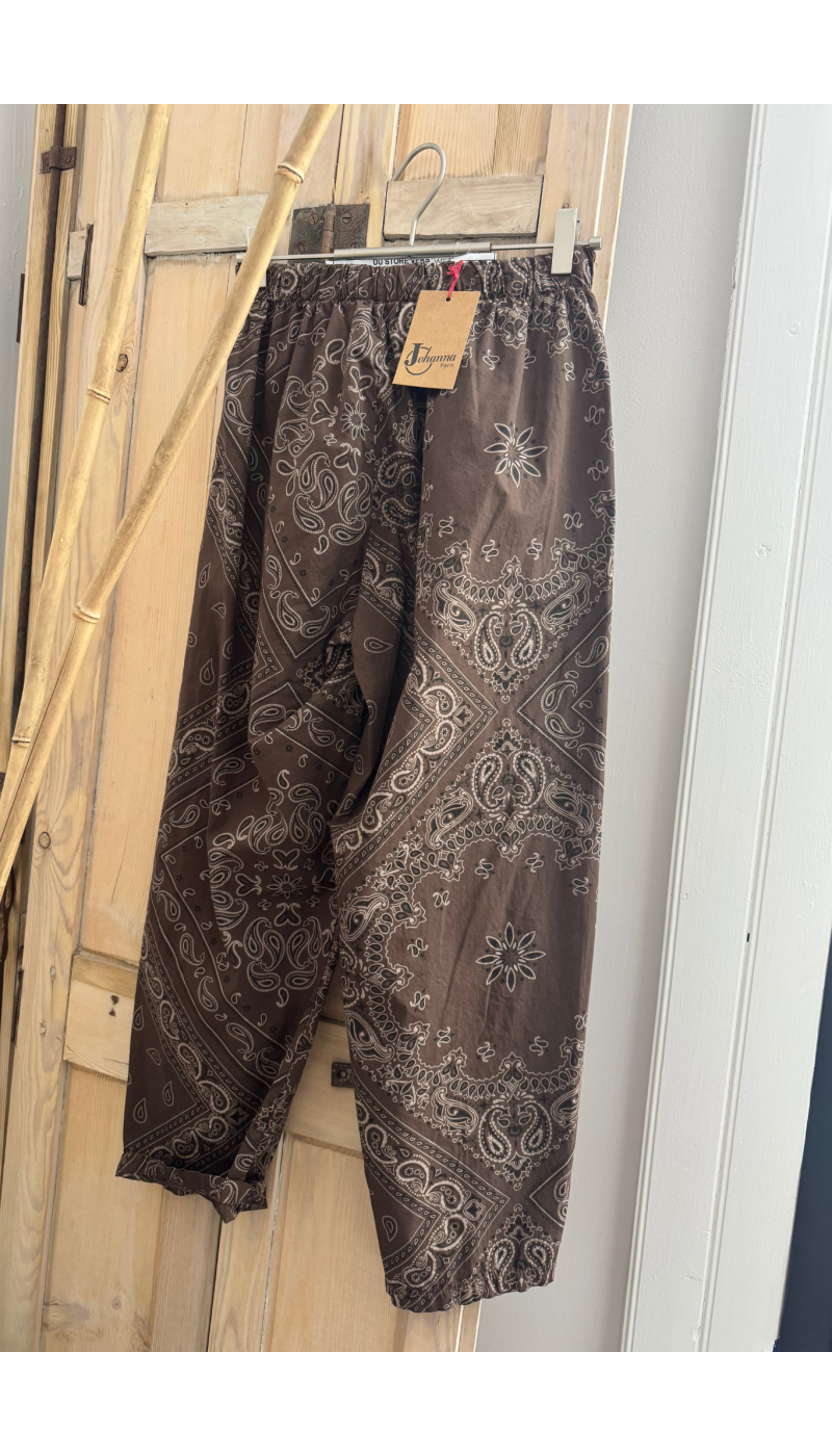 Pantalon Bandana Marron JINI  - 1 | BAS