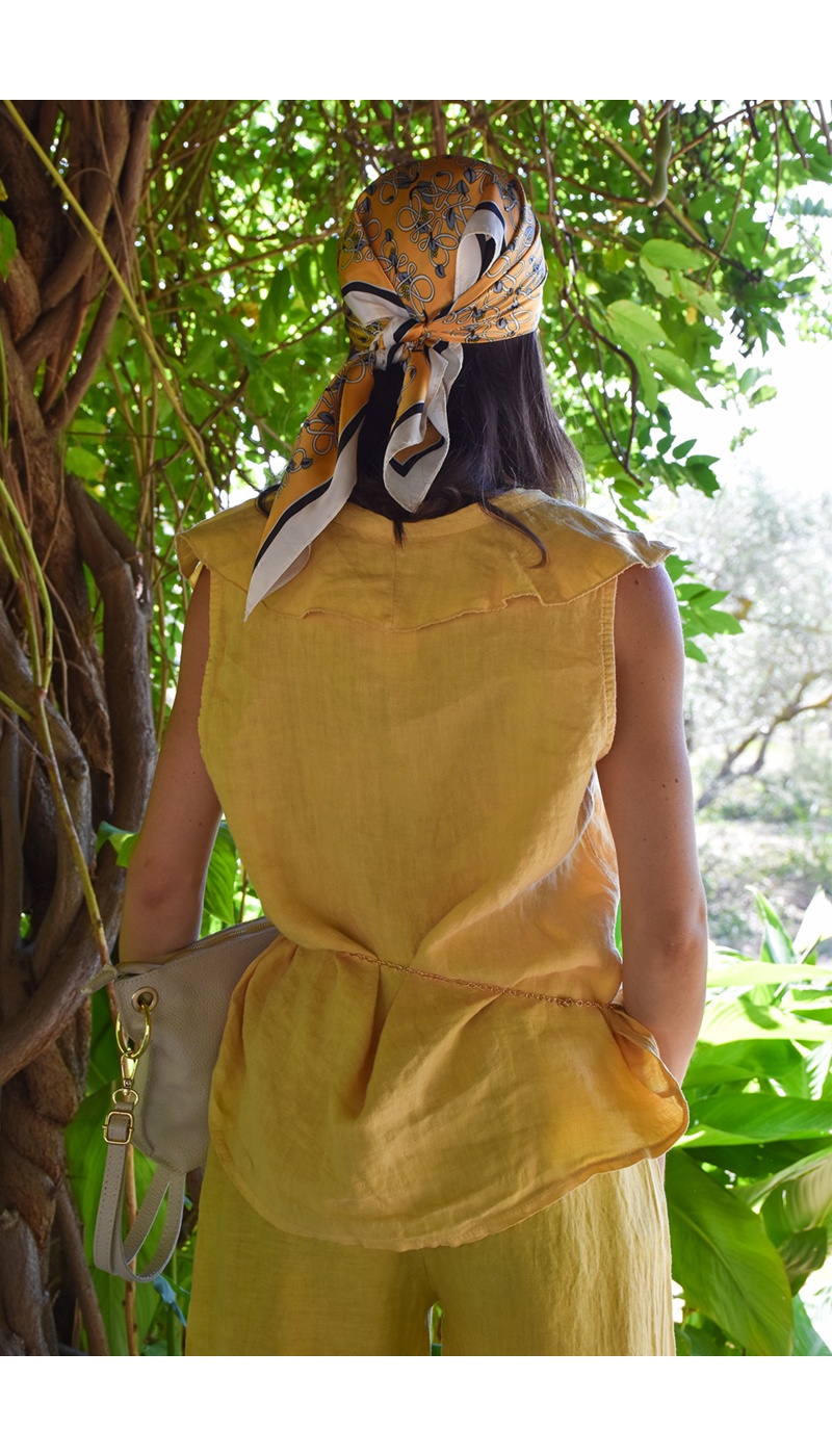 Haut Volants Jaune EMY