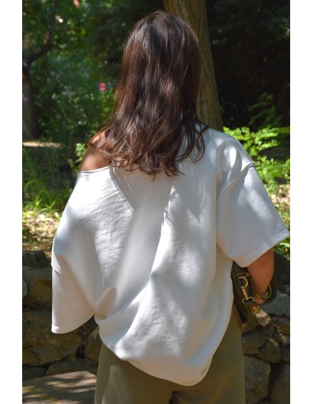 beautiful encounter s.l SOHO BLANC PULL FEMME
